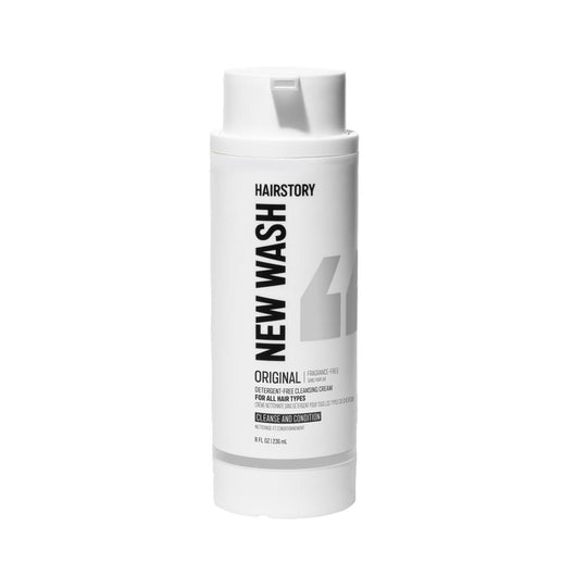 New Wash Original Fragrance-Free Cleansing & Conditioning Cream For All Hair Types banner