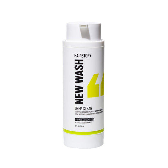 New Wash Deep Clean Cleansing & Conditioning Cream For Oily and Fine Hair banner